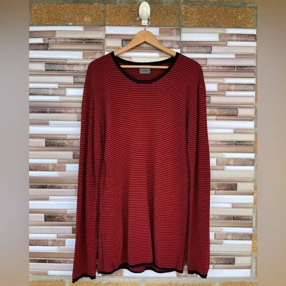 LANEUS viscose cashmere blend top XL - Picture 3 of 10